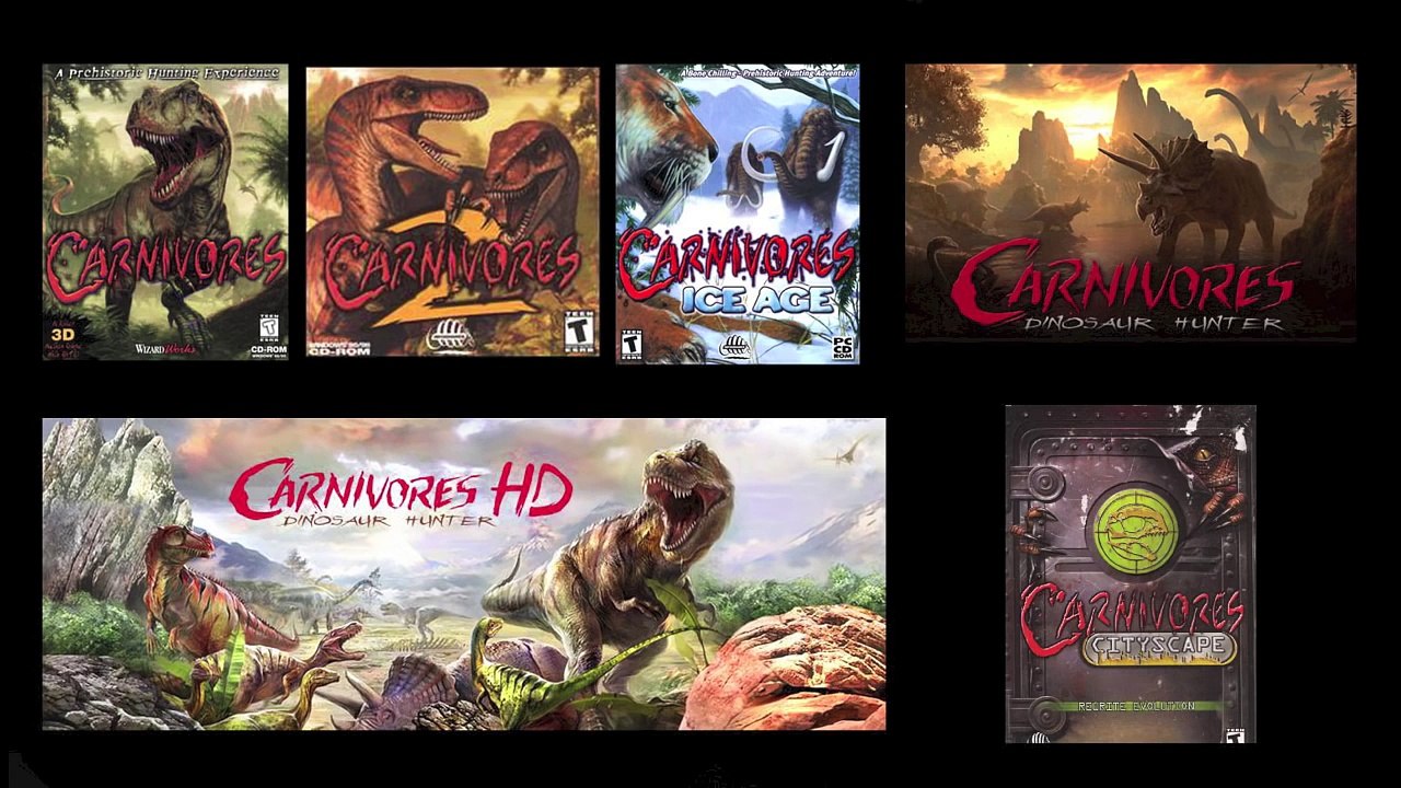 TOP 5 CARNIVORES DINOSAURS/ANIMALS – Carnivores 1, 2, Ice Age, Cityscape, Mobile, HD and Reborn