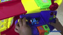 Thomas and Friends kid playing with trains around the house Accidents will happen Ryan ToysReview