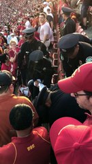 Texas Fan Tazed and Arrested