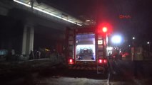 İzmir - Tcdd Deposundaki Yangın Nedeniyle İzban Seferleri Durduruldu