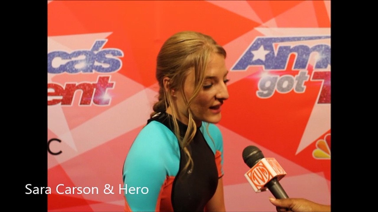 Sara Carson & Hero - America's Got Talent 12 Finale Night 1