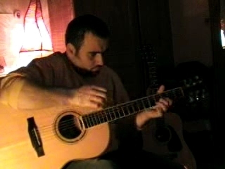 Acoustic guitar tapping Olivier Giry "Brainstorm"