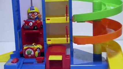 Autobus petit le le le le la la tour jouet Saison parking Pororo Get dans Robocar parking Pororo jouet poly Robocar Tayo poli