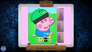 Peppa Pig Mummy Pig George Pig Peppas House Danny Dog Zoe Zebra Coloring 10x Speed