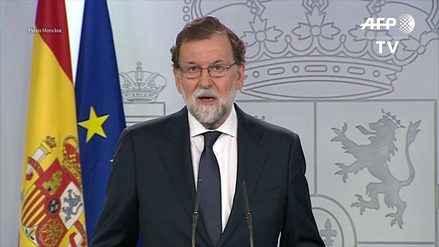 Rajoy pide a independentistas catalanes renunciar a su escalada