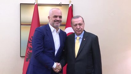 Cumhurbaşkanı Erdoğan, Arnavutluk Başbakanı Rama ile Görüştü - New