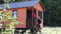 Tiny House Tour at Stunning Waterfront Off-Grid Resort - Domaine Floravie