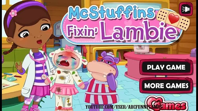Doc McStuffins Games Online - Doc McStuffins Fixing Lambie Game
