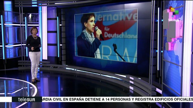 Alemania: Partido de ultraderecha, 3a fuerza política según encuestas