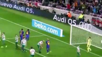 اهداف مباراة برشلونة وايبار 6-1 كااااملة " 19-9-2017 " سووبر هاااترك عااالمي لميسي !!!