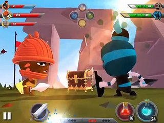 [f2p Guide] World Of Warriors - Defeating World 3 Boss BONEHENGE X