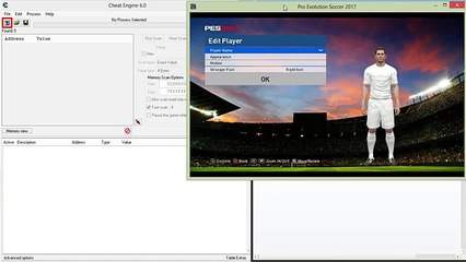 Pro Evolution Soccer 2017 BAL Training points edit (CheatEngine)