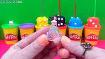 Lollipop Play-Doh Dice Surprise Eggs Disney Mickey Mouse SpongeBob Hello Kitty Kinder Surprise Toy