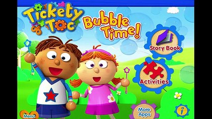 Tickety Toc Bubble Time by Cupcake Digital - app video review
