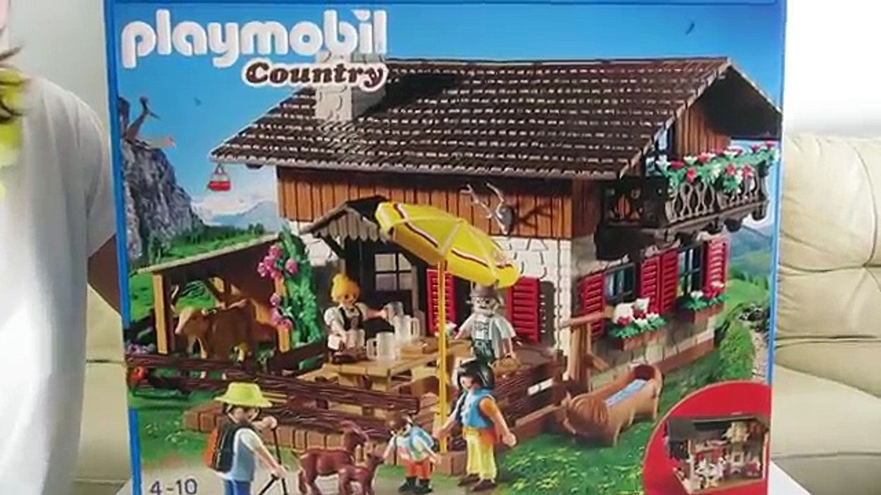 Juguetes de Playmobil Casa de vacaciones de montaña de los Alpes