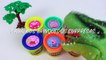 Les couleurs dinosaure Apprendre moules porc jouer lapin jouets Doh peppa george rebecca