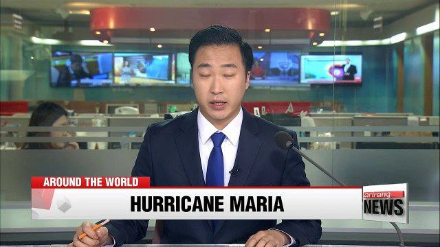 Hurricane Maria knocks out power in Puerto Rico