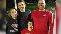 High School Football Team Honors Mom Who Died From Brain Aneurysm