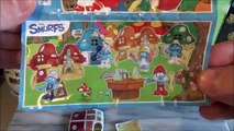 2017 Smurfs The Lost Village NEW Toys in Kinder Maxi Surprise Eggs Opening