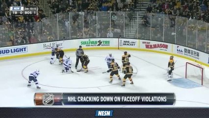 NESN Live: Brad Marchand Critical Of New Faceoff Rule