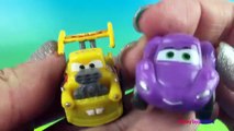 Play Doh Fun With Disney Cars Microdrifters Funny Car Mater Holley Shiftwell Finn McMissile
