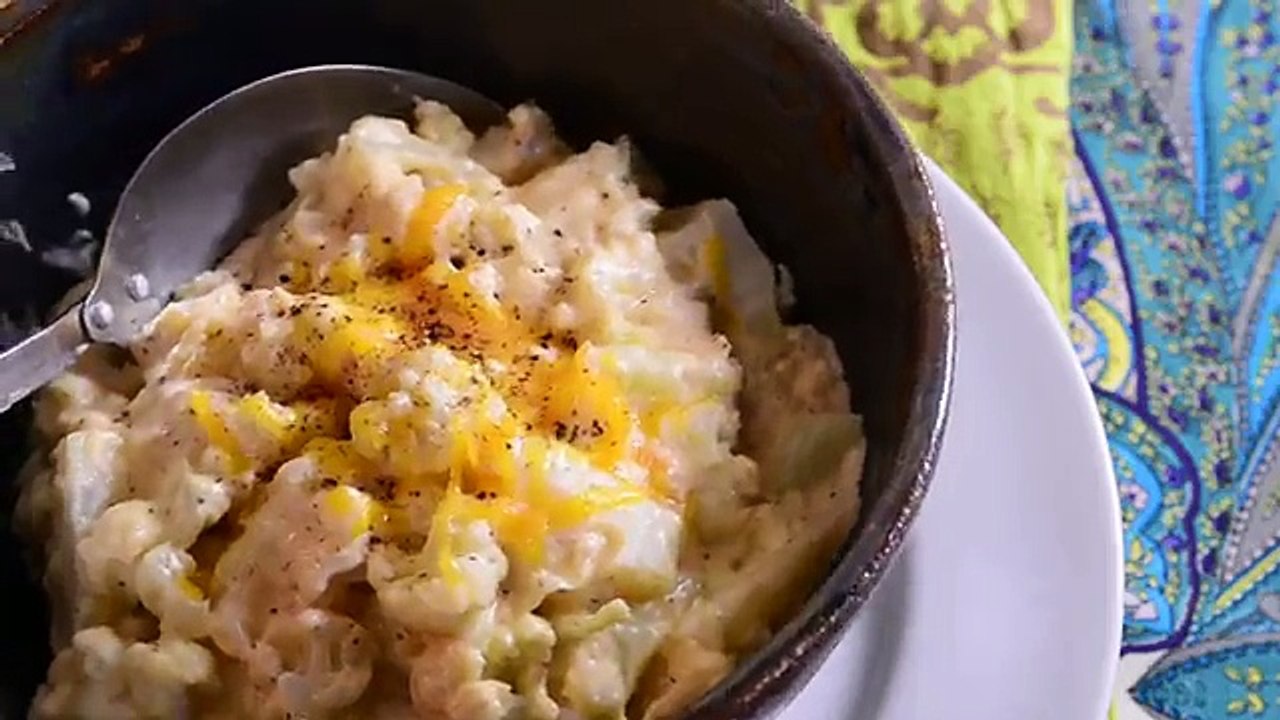 Creamy Cauliflower with Cheese Recipe