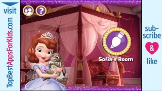 Sofia the First - Color and Play - iPad iPhone App for Girls
