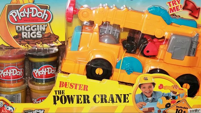 Play Doh Diggin Rigs Buster The Power Crane Play-Doh Playset