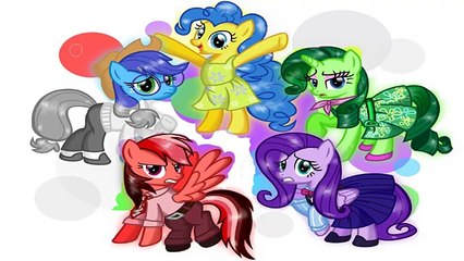 Livre dessin animé coloration édition à lintérieur petit film mon hors hors poney ✿ pages mlp fi