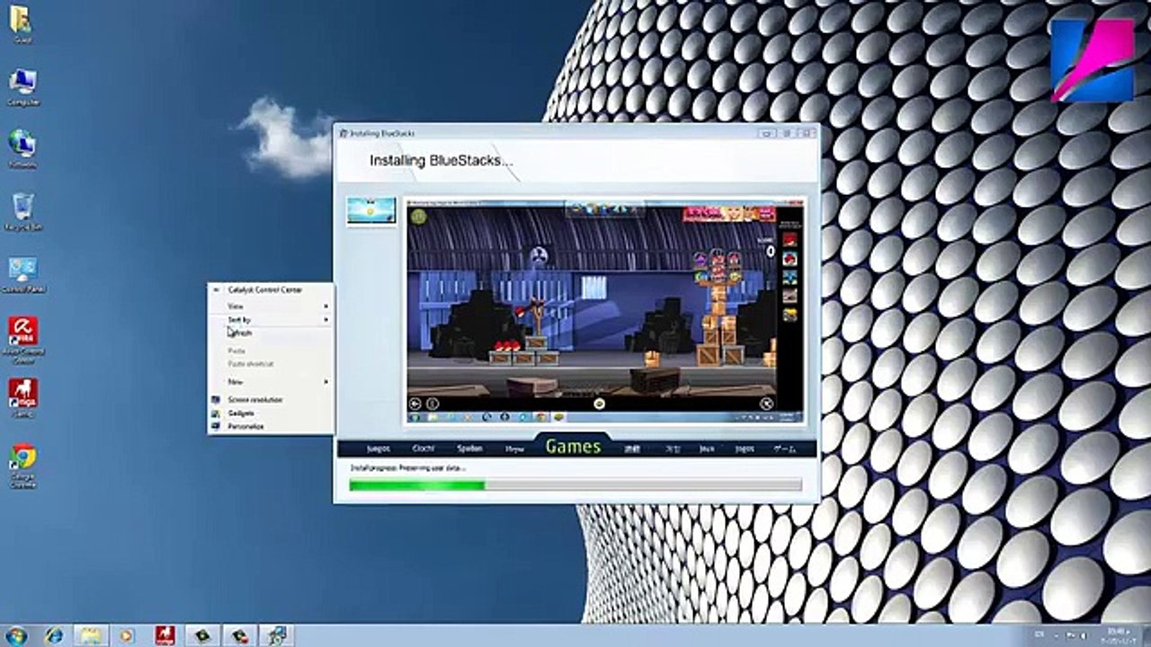 تشغيل جميع برامج الأندرويد علي الكمبيوتر | bluestacks