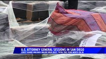 Attorney General Sessions, Coast Guard Announce Record-Breaking Drug Seizures