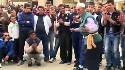 An old Arab man dances Hip Hop-HIP HOP شيخ يرقص -nador