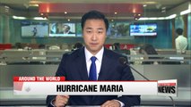 Hurricane Maria knocks out power in Puerto Rico