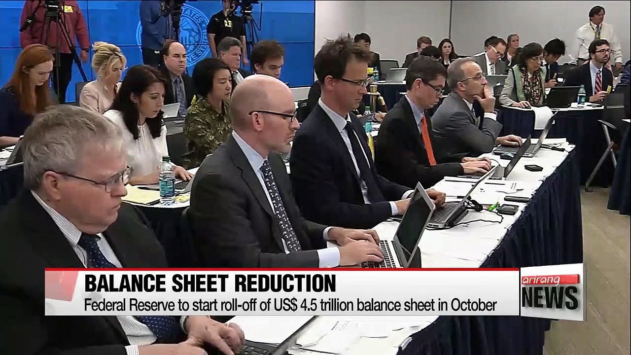 Federal Reserve reveals start of balance sheet reduction in October