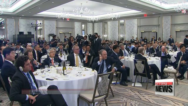 sident Moon urges U.S. investors to invest in South Korea