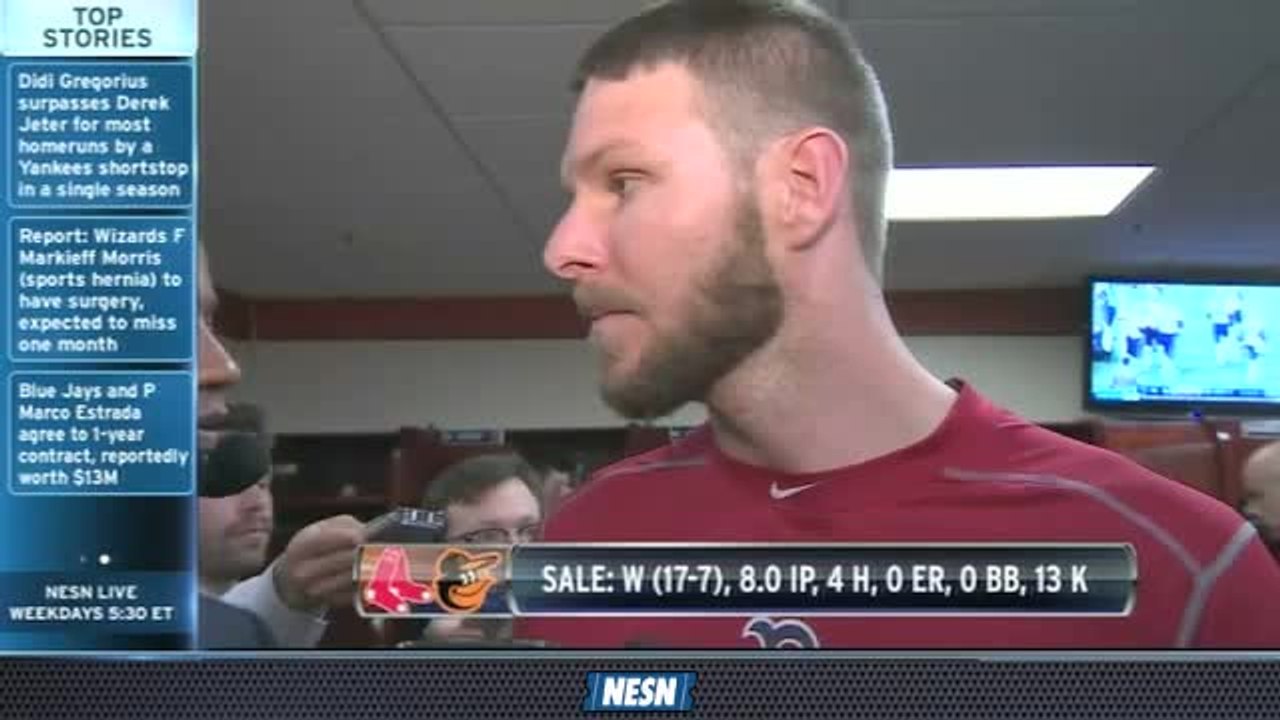NESN Sports Today: Chris Sale Tallies 300th Strikeout