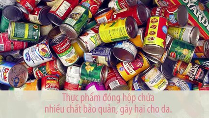 10 loại đồ ăn gây mụn
