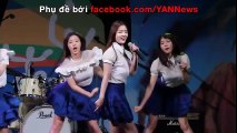 Nhảy cực sung, nữ idol Hàn Quốc văng cả áo lót