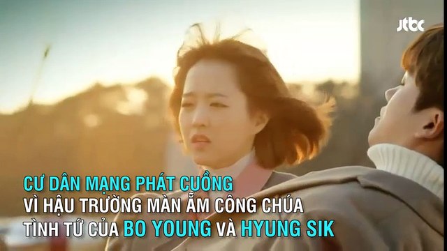 Fan phát cuồng với hậu trường màn ẵm công chúa tình tứ của Bo Young và Hyung Sik
