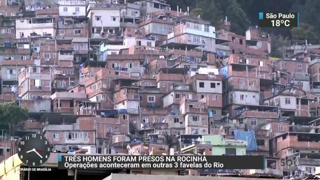 Três suspeitos de participação em invasão à favela da Rocinha foram presos