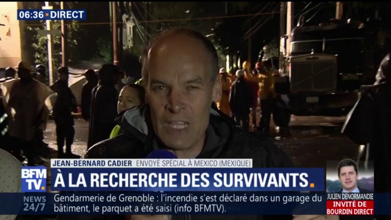 Séisme au Mexique: les fouilles se poursuivent pour retrouver les survivants