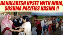 Rohingya Crisis: India's stand miffs Bangladesh, Sushma pacifies Hasina | Oneindia News