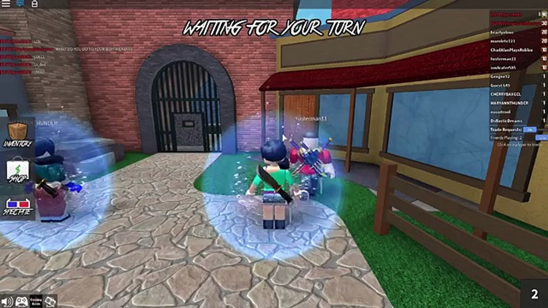 ⁣Roblox Murder Mystery 2 with Gamer Chad & SallyGreen Running Right into the Murderer!