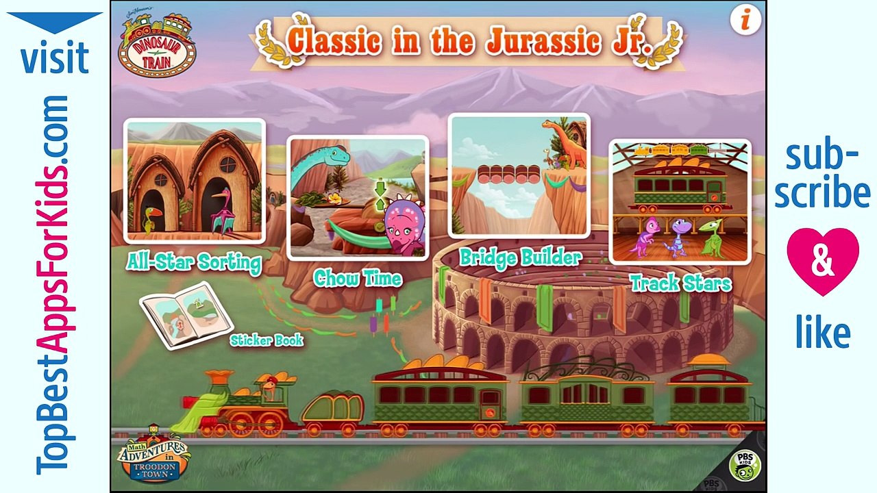 Dinosaur Train: Classic in the Jurassic Jr. - Education Games for Kids