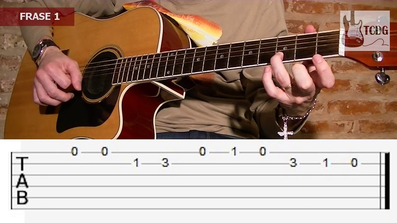 Como Tocar Dragon Ball GT en Guitarra Acústica: Mi Corazón Encantado #1 TusClasesDeGuitarra TCDG