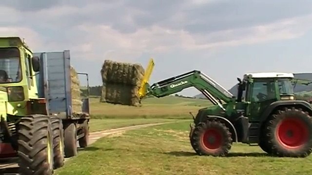 World Amazing Modern Agriculture Equipment and Mega Machines: Hay Bale Handling Tractor, L