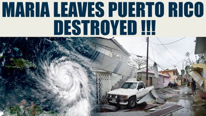 Download Video: Hurricane Maria: Puerto Rico in shambles after hit by Category 4 storm | Oneindia News