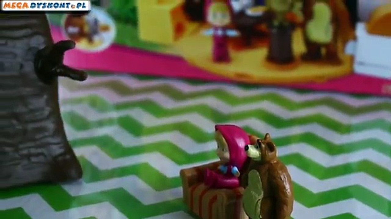 Masza i Niedźwiedź - Bears Home Playset / Domek Niedźwiedzia - Smoby - 109301632