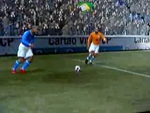 Pes 2008:Ronaldo! rateau à la Drogba!
