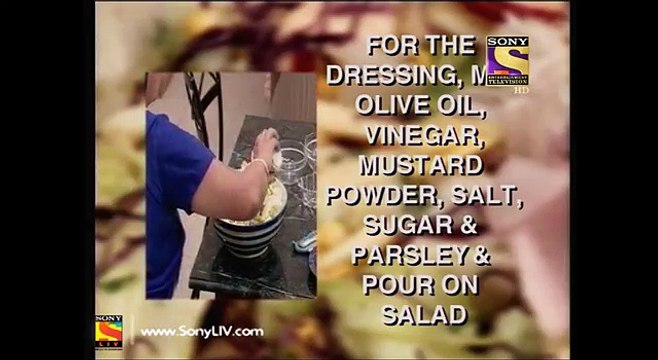 Cook It Up With Tarla Dalal - Ep 9- Apple & Potato Salad, Spinach & Mushroom Pasta, Margherita Pizz